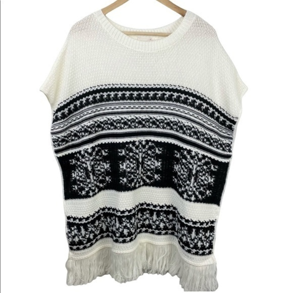 Melrose Market Knit Poncho